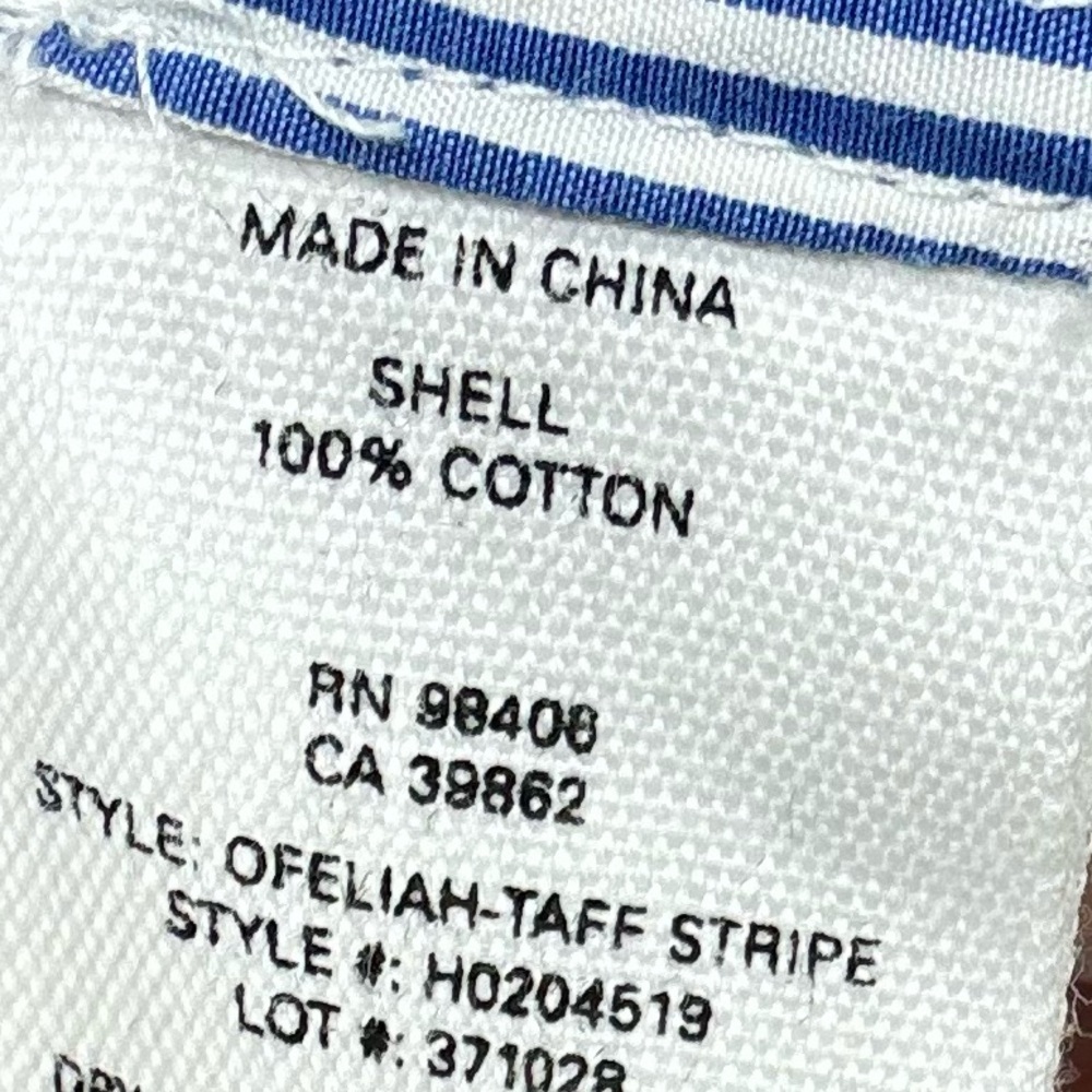 Theory Ofeliah Taff Stripe Top - Picture 13 of 16